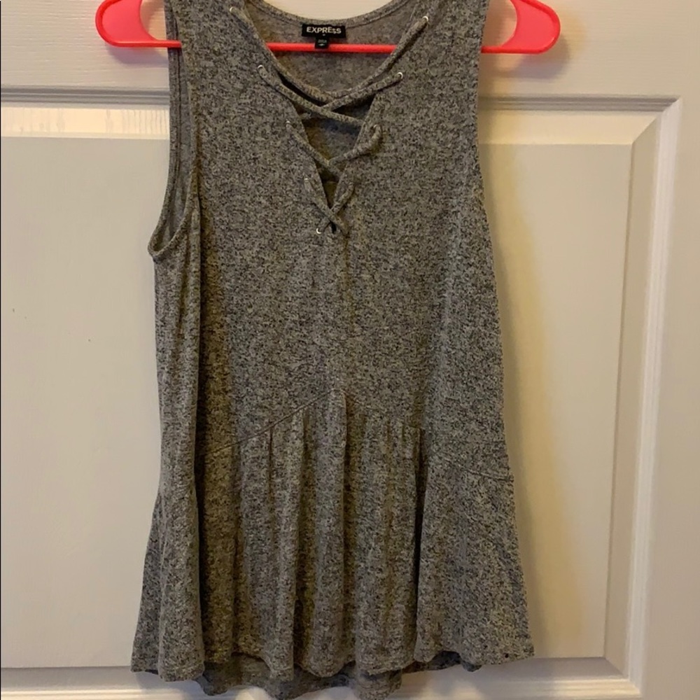 Sweater tank with great details